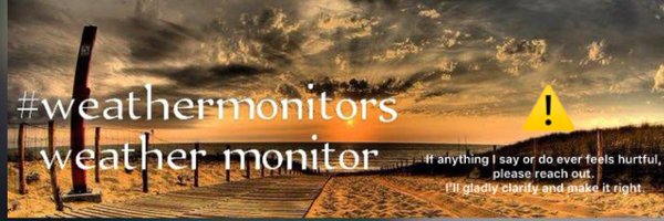 WeatherMonitors Profile Banner