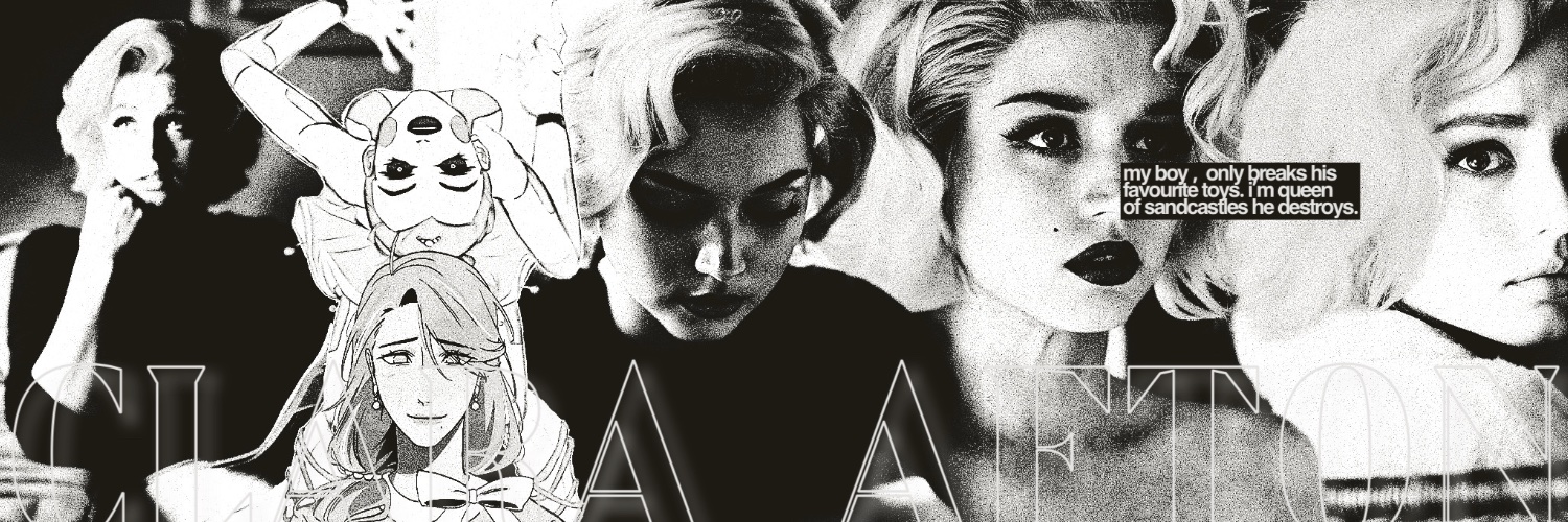 clara ‍ ( . . . ) ‍ AFTON. banner