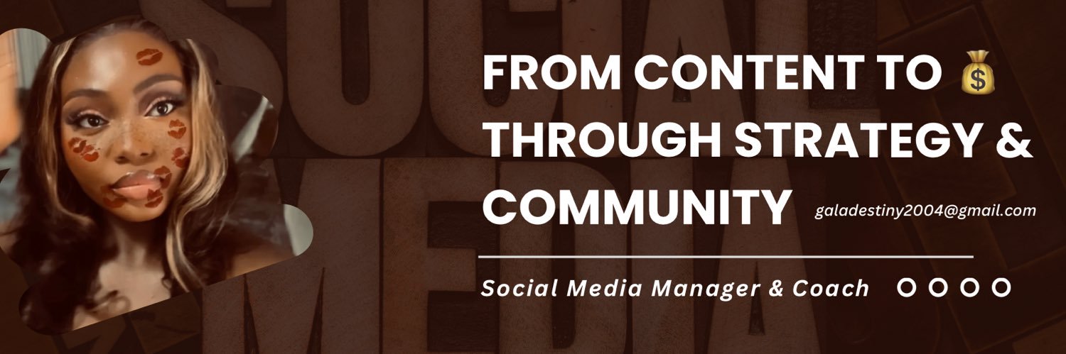 Destiny | Social Media Manager's banner