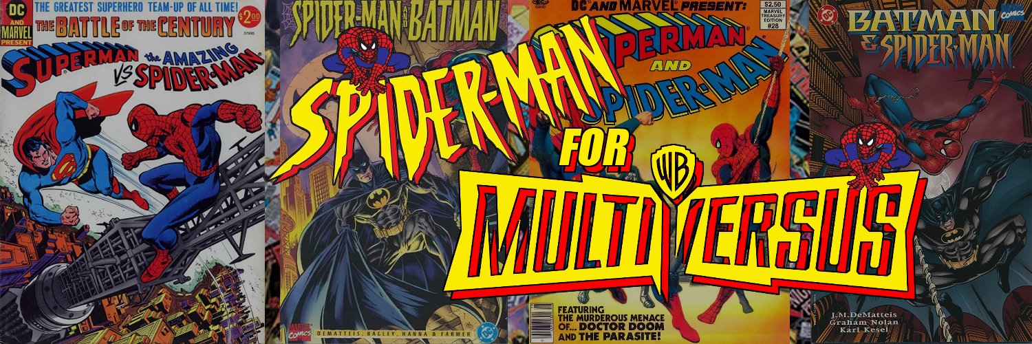 Spider-Man For MultiVersus #SaveMultiVersus banner