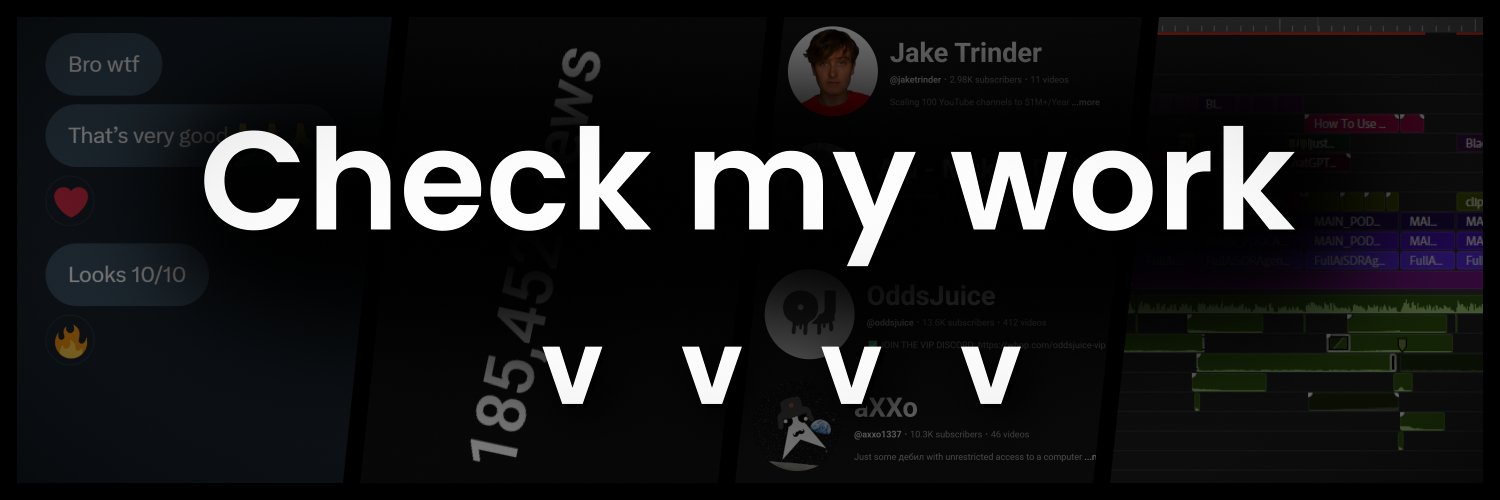 Luis | Video Editor banner