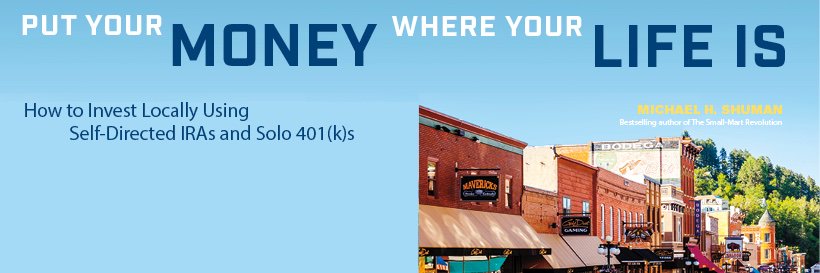 Michael H. Shuman banner