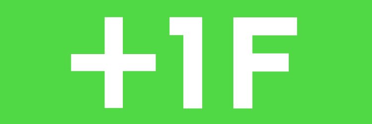 +1F banner