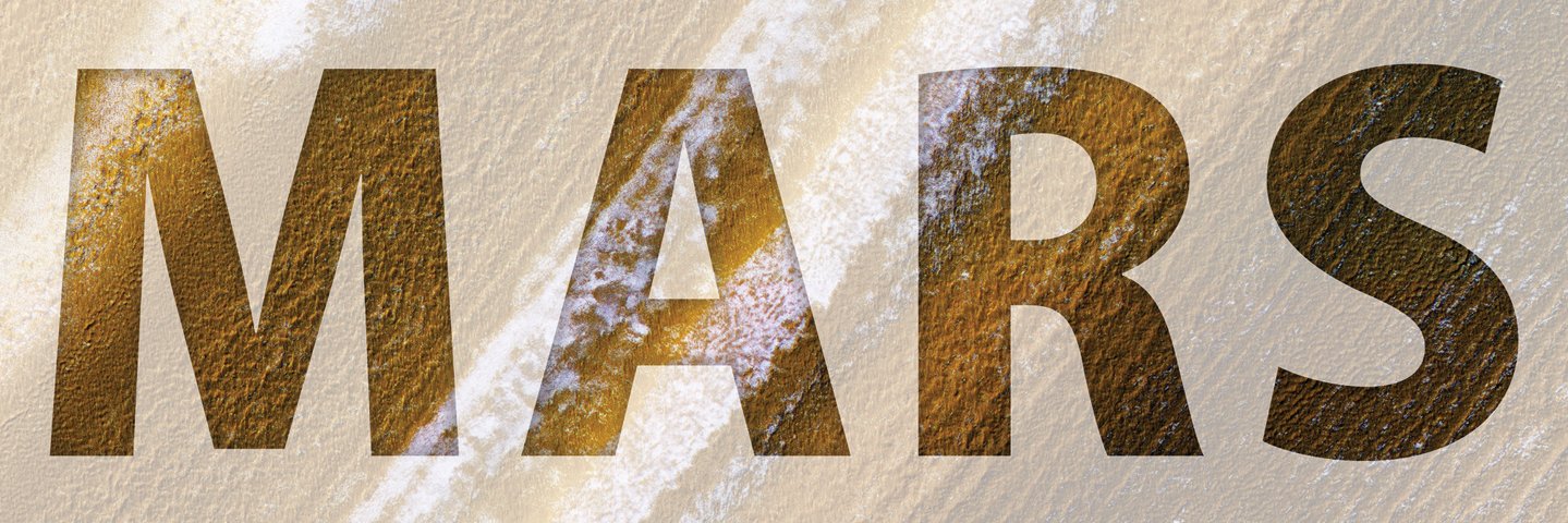 HiRISE: Beautiful Mars banner