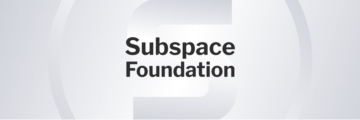Subspace Foundation's banner