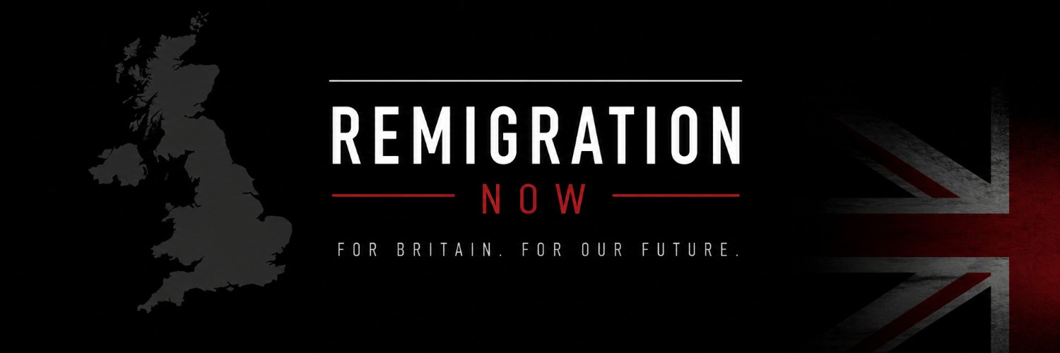 Remigration Now UK banner