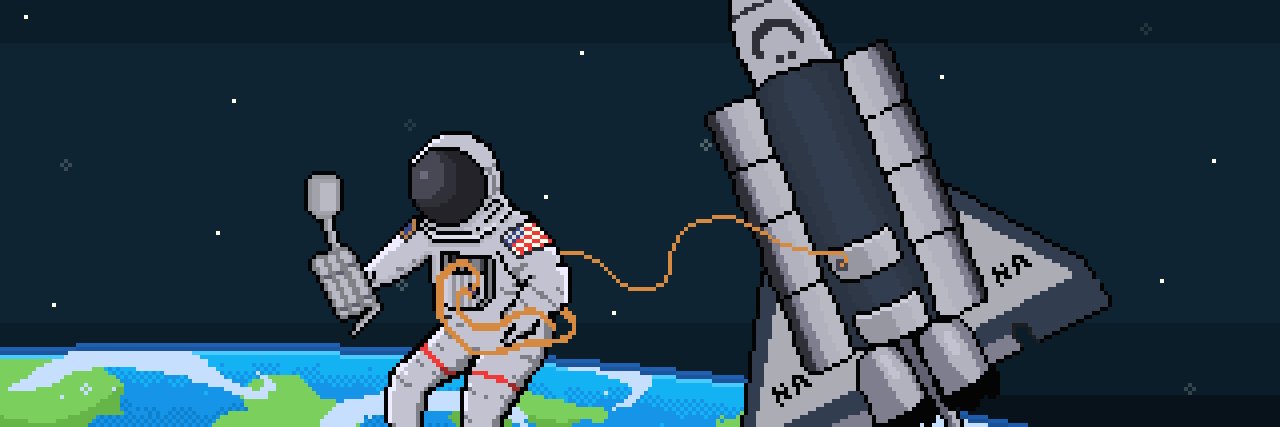 Neil Catstrong banner