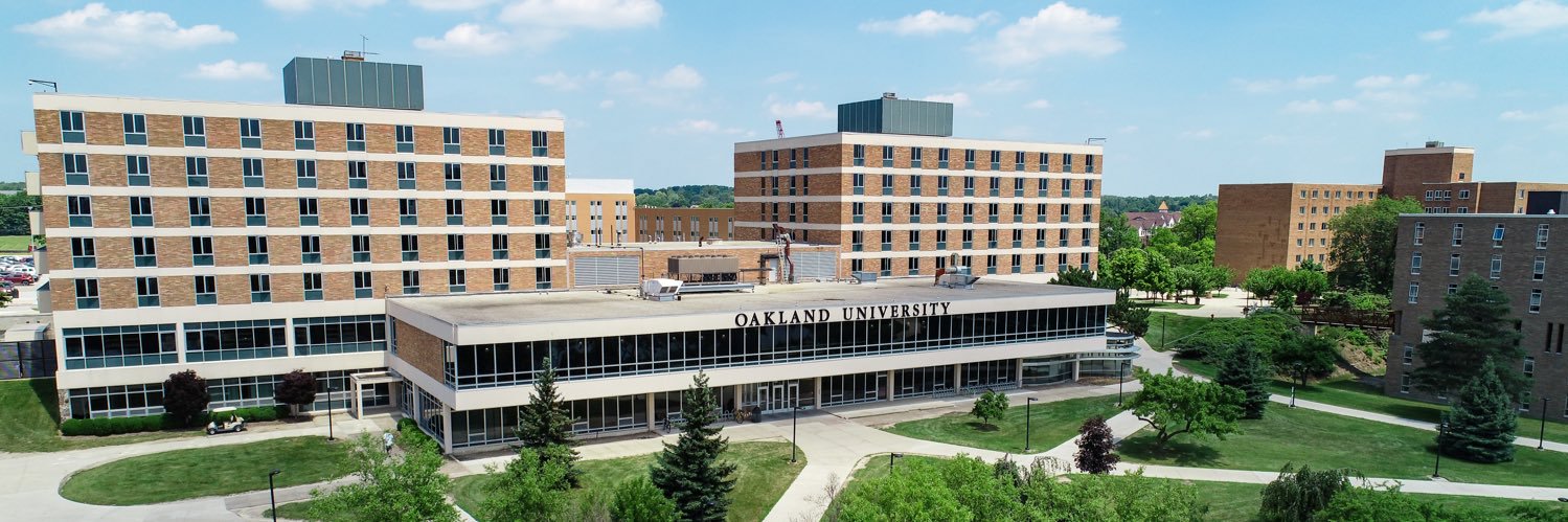 Oakland University Housing banner