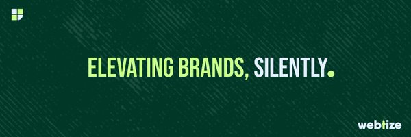 WebtizeCo Profile Banner