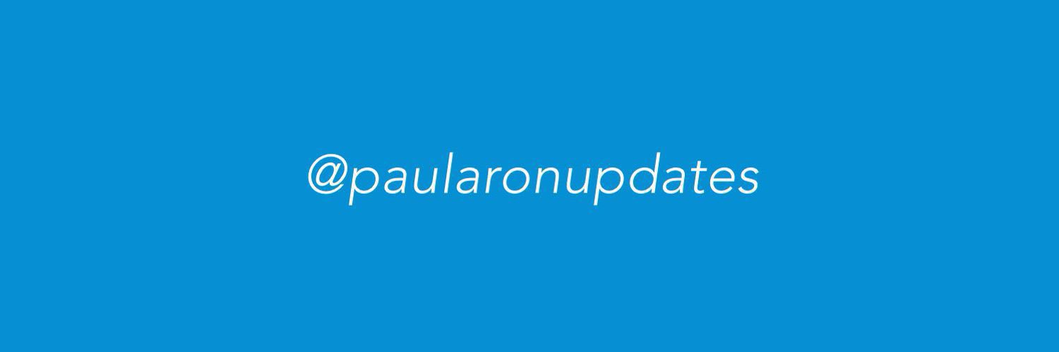 Paul Aron Updates banner