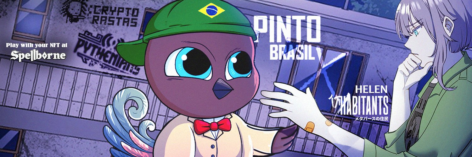 Pinto Brasil DAO 🐥 A Trolha Tropical banner