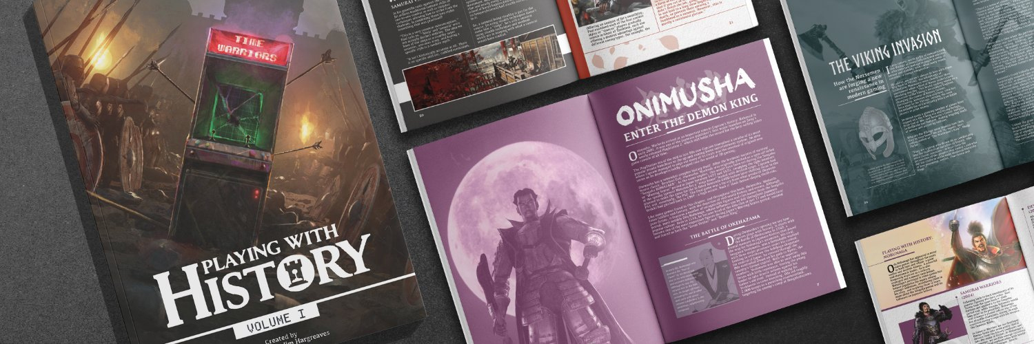 Playing With History - Funded on Kickstarter banner