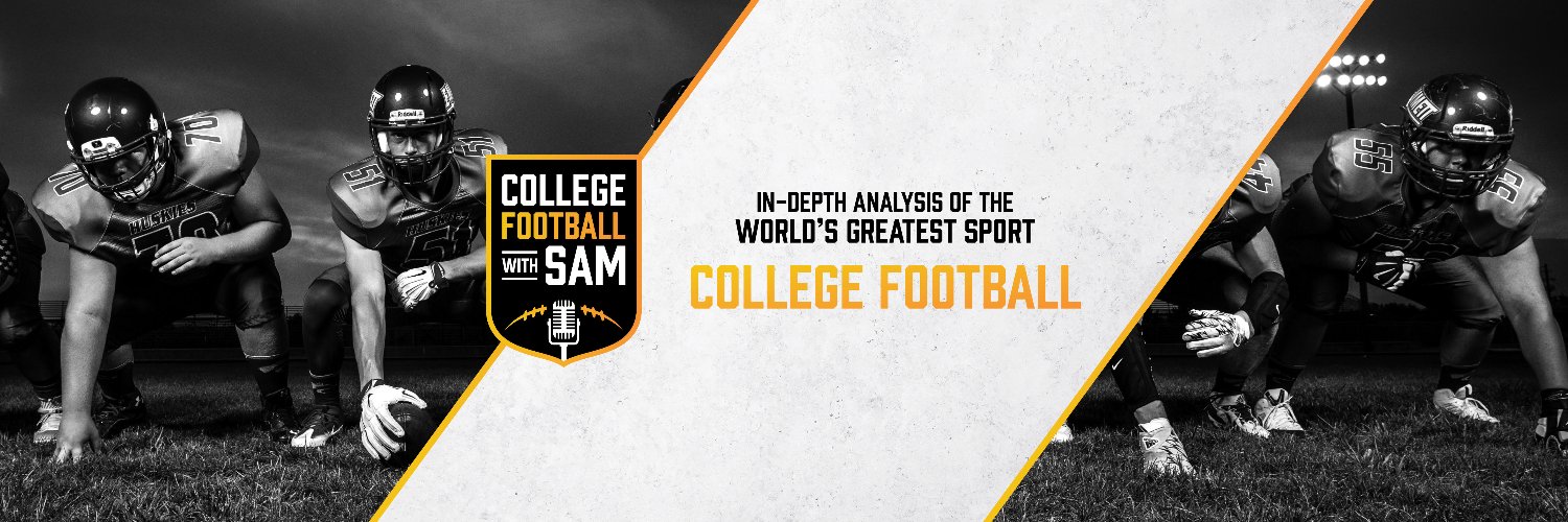 College Football with Sam's banner