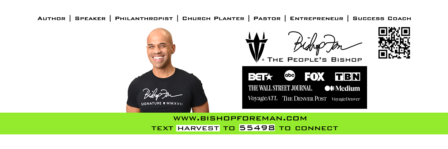 Bishop Kevin Foreman banner