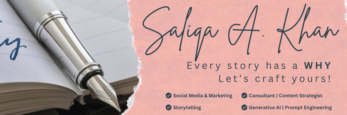 saliqa's profile banner image