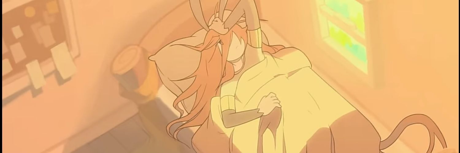 Serena's overemotional trashpile banner