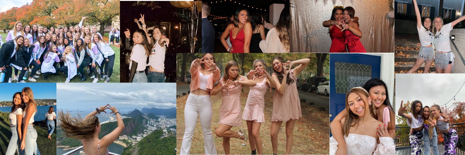 UW Alpha Chi Omega banner