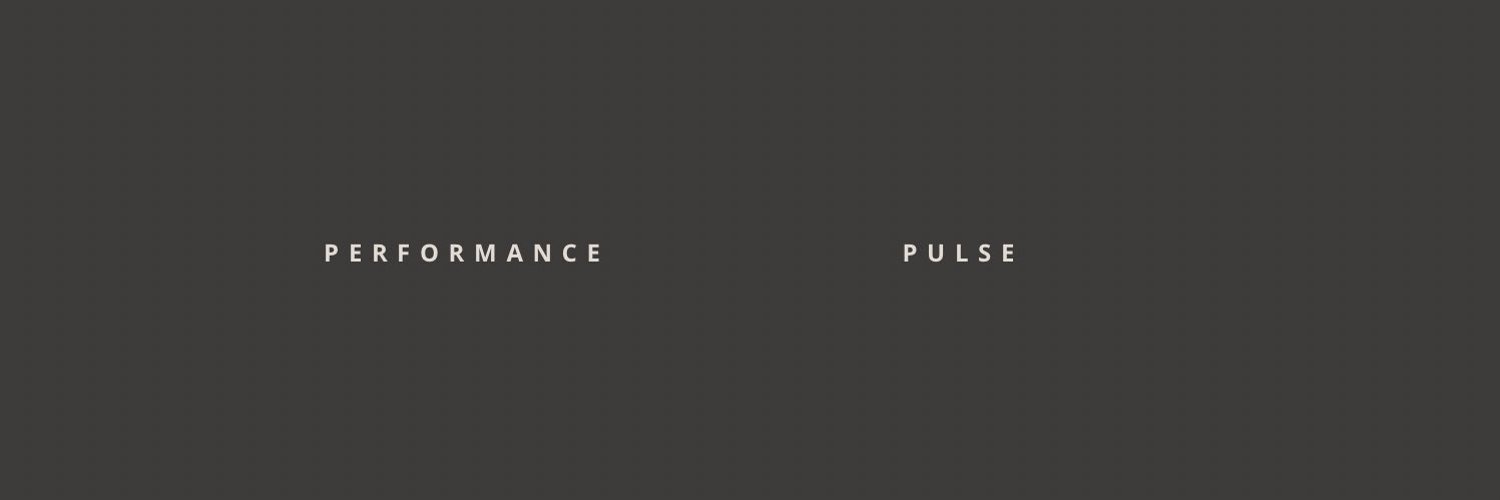 Performance Pulse Profile Banner