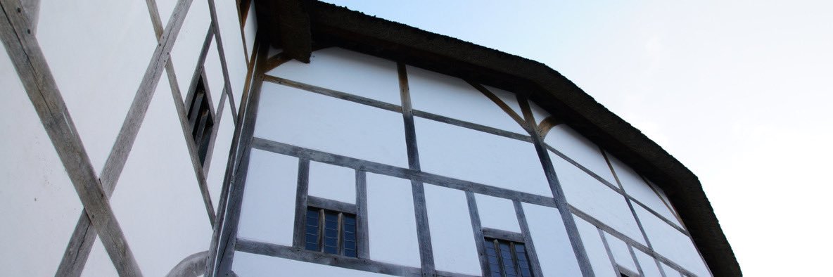 Shakespeare’s Globe banner