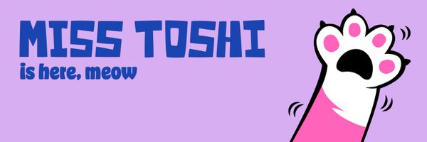 MissToshiCat Profile Banner
