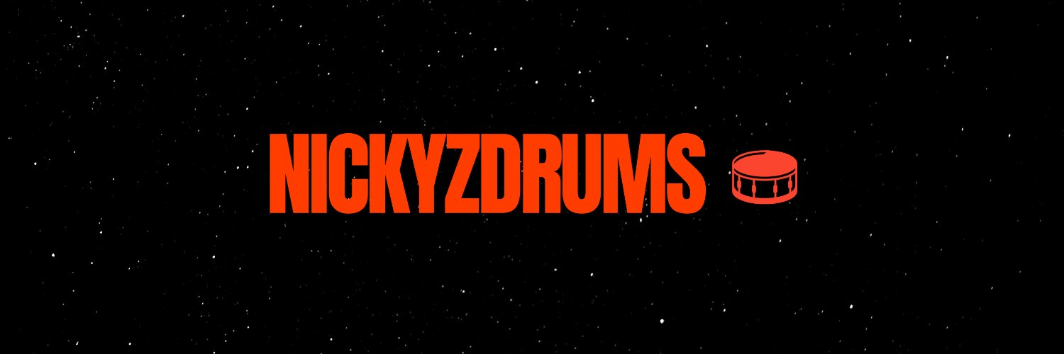 nickyzdrums's profile banner image