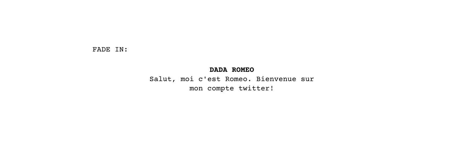 Dada Romeo banner