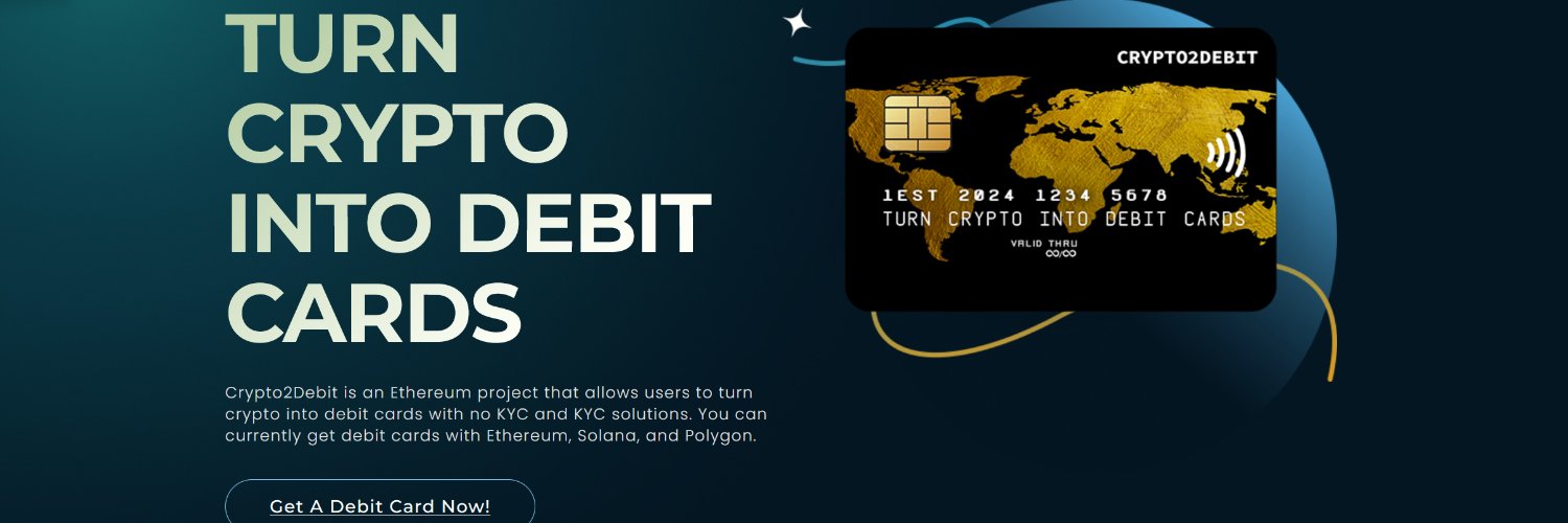 Crypto 2 Debit banner