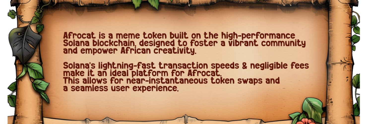 Afrocat Token banner