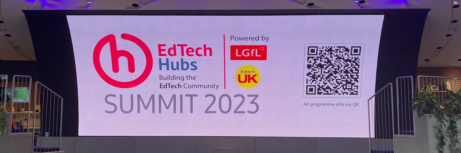 EdTechHubs Programme banner
