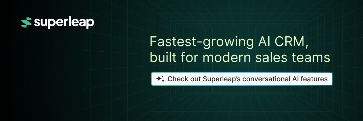 Superleap AI CRM banner