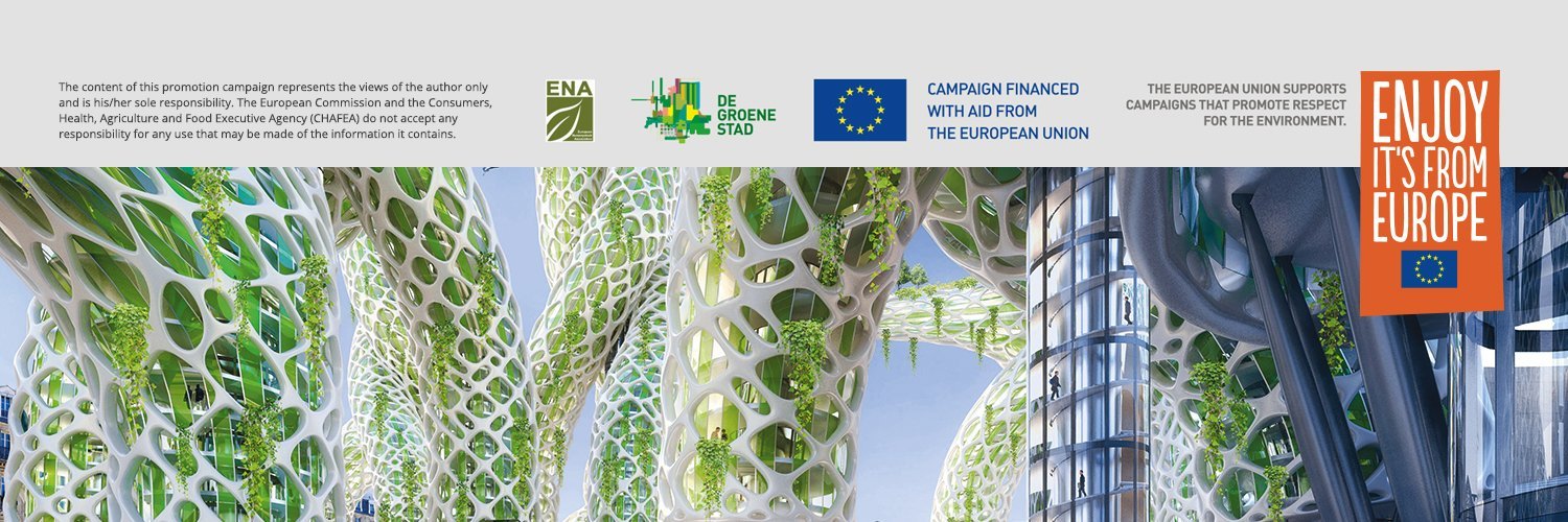 De Groene Stad banner