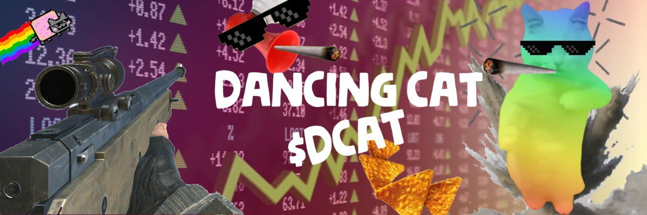 Dancing Cat | $DCAT banner