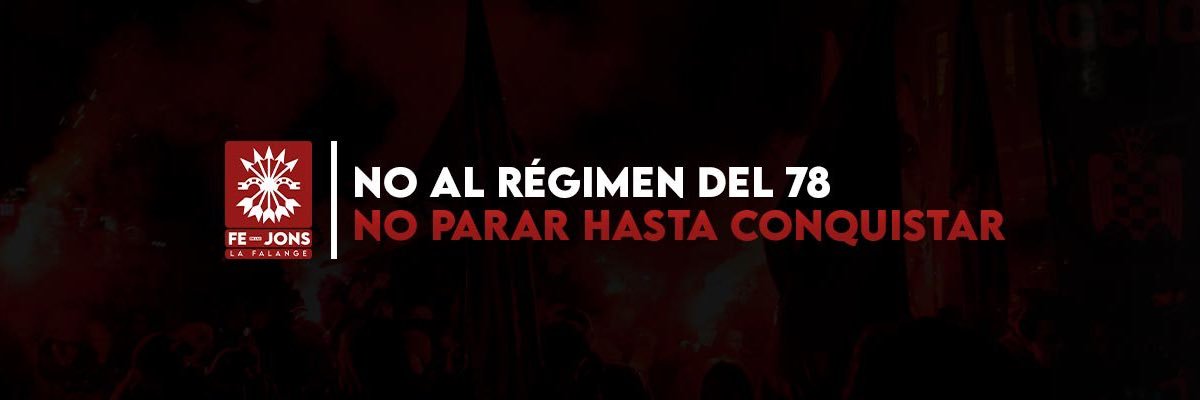 Falange Española de las JONS banner
