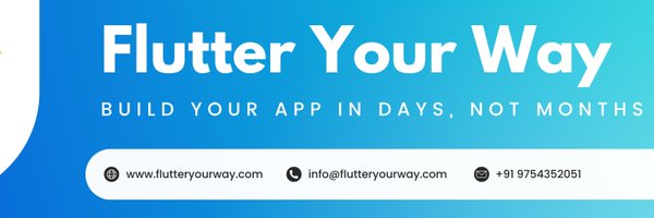 flutteryourway Profile Banner