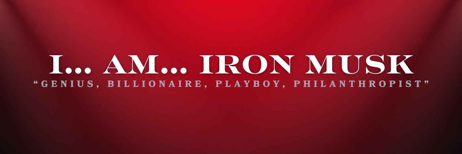 Iron Musk banner