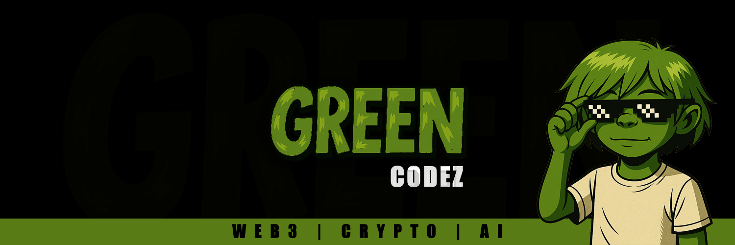 GREENcodez's profile banner image