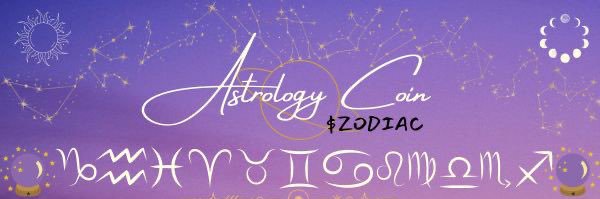 AstrologyCoin A.I. $ZODIAC banner