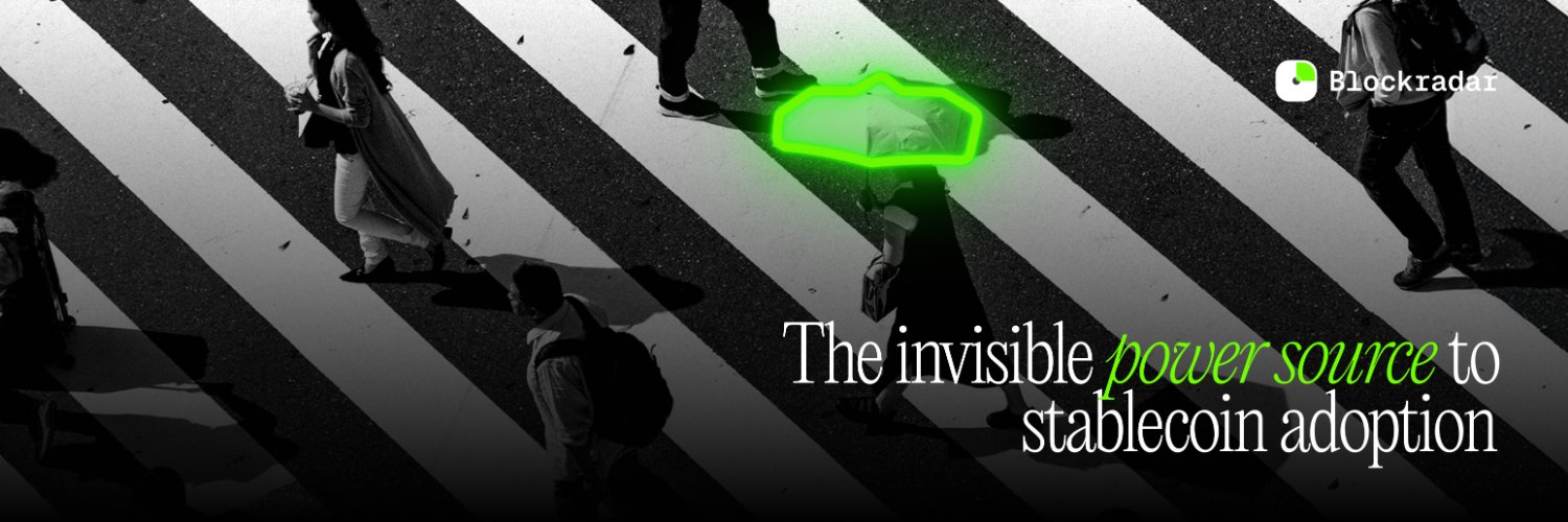 Blockradar's banner