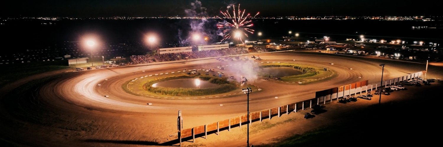 Route 66 Motor Speedway banner