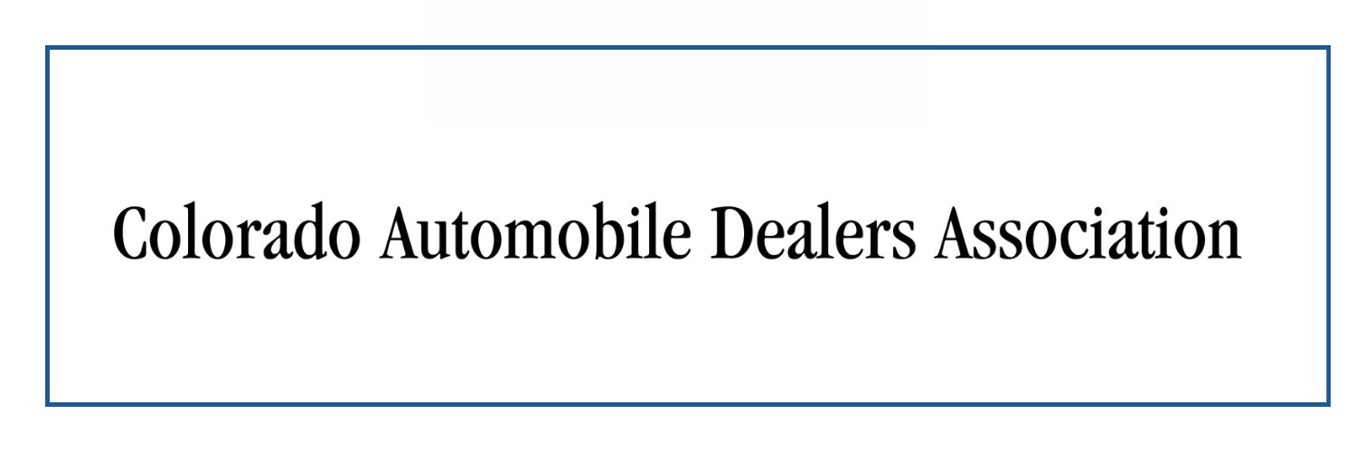 Colorado Auto Dealers Association banner