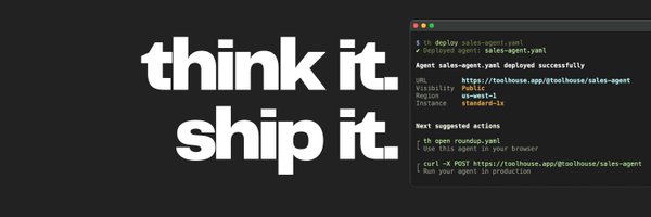 ToolhouseAI Profile Banner