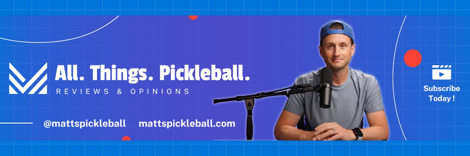 Matt's Pickleball banner
