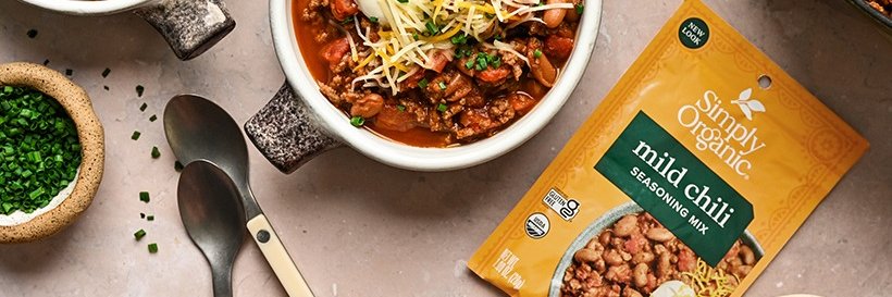 Simply Organic Foods banner