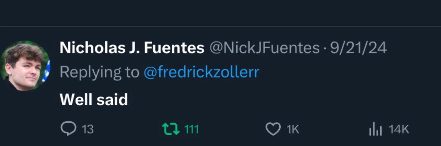 Fredrick Zoller's banner