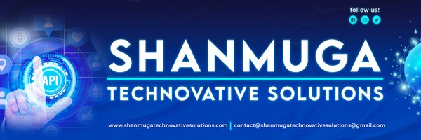 shanmugatechsol Profile Banner