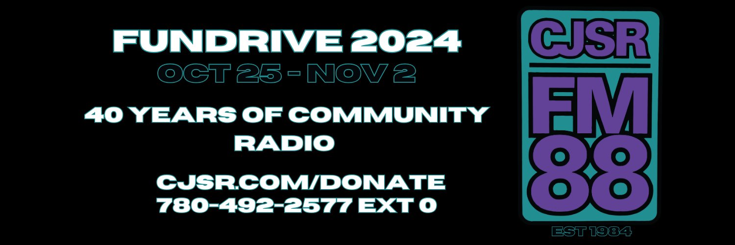 CJSR 88.5 FM banner