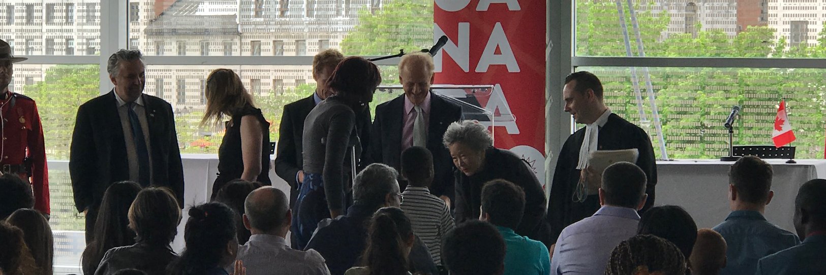 Adrienne Clarkson banner