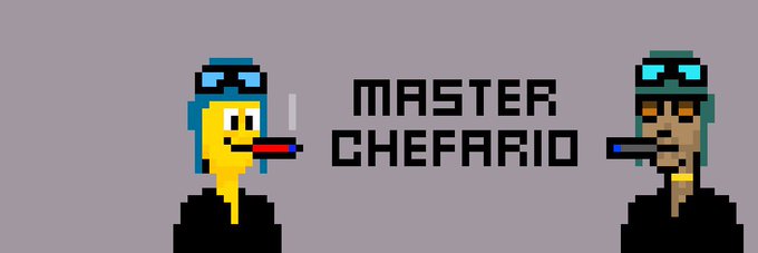Chefario's banner