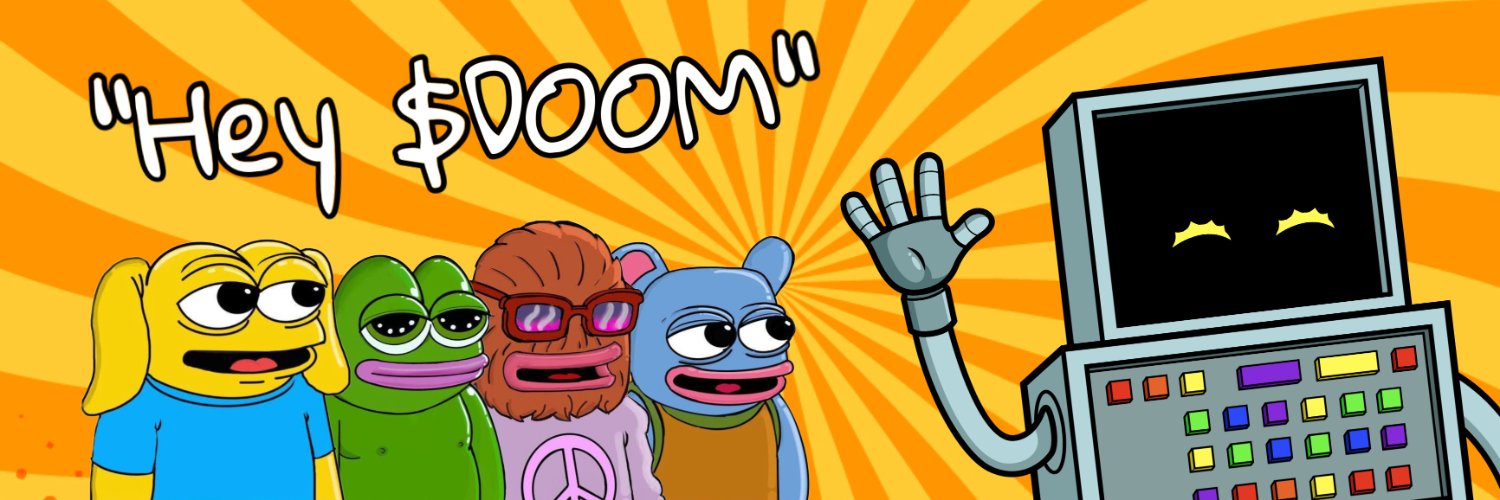 DOOM by 𝓜𝓪𝓽𝓽 𝓕𝓾𝓻𝓲𝓮 | $DOOM banner