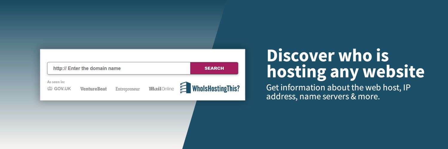 whoishosting's profile banner image